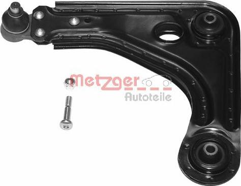 Metzger 58039811 - Носач, окачване на колелата vvparts.bg