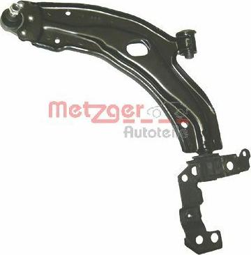 Metzger 58034401 - Носач, окачване на колелата vvparts.bg