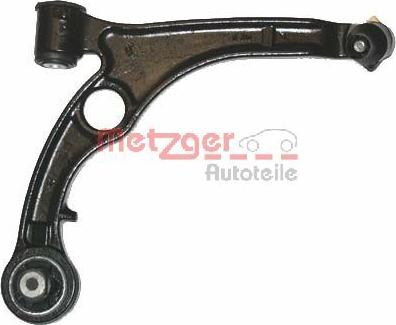 Metzger 58034502 - Носач, окачване на колелата vvparts.bg