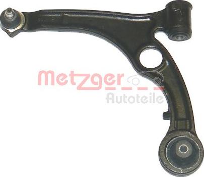 Metzger 58034801 - Носач, окачване на колелата vvparts.bg