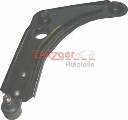 Metzger 58036901 - Носач, окачване на колелата vvparts.bg