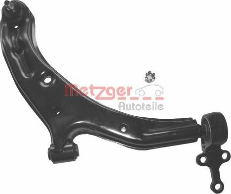 Metzger 58029002 - Носач, окачване на колелата vvparts.bg