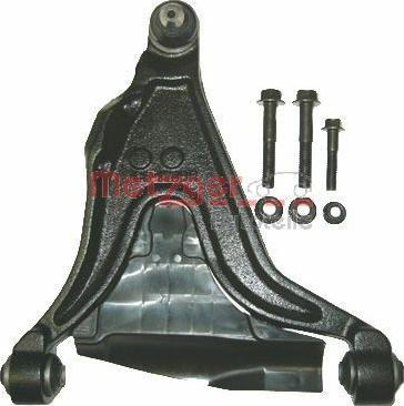 Metzger 58024602 - Носач, окачване на колелата vvparts.bg