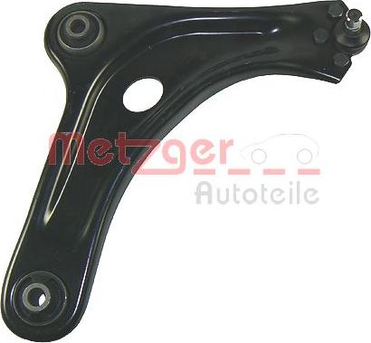 Metzger 58074202 - Носач, окачване на колелата vvparts.bg