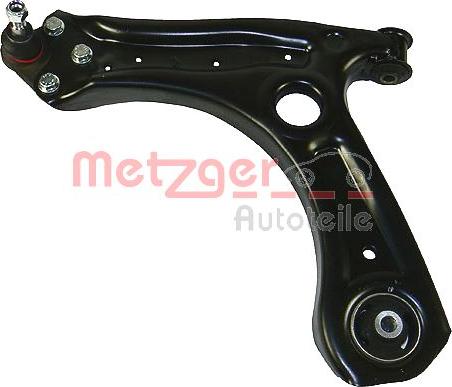 Metzger 58075501 - Носач, окачване на колелата vvparts.bg