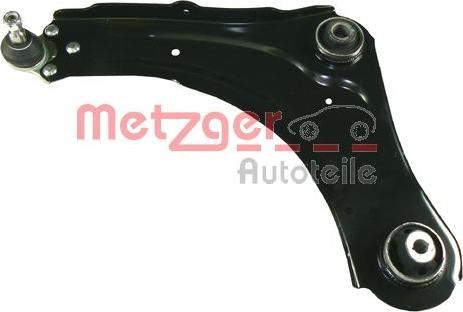 Metzger 58070701 - Носач, окачване на колелата vvparts.bg