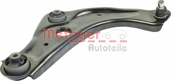 Metzger 58101002 - Носач, окачване на колелата vvparts.bg