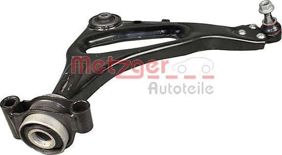 Metzger 58115602 - Носач, окачване на колелата vvparts.bg