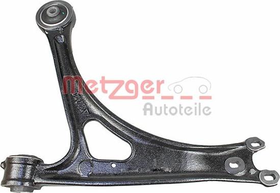 Metzger 58116601 - Носач, окачване на колелата vvparts.bg