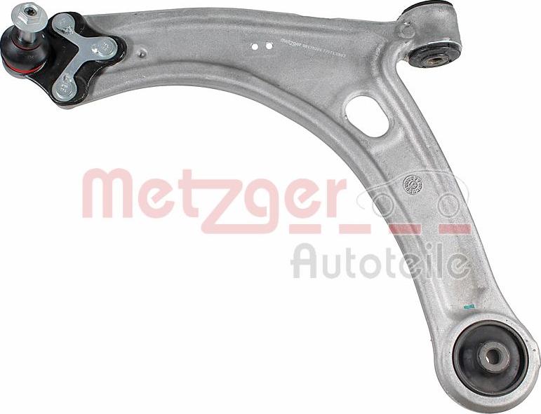 Metzger 58175201 - Носач, окачване на колелата vvparts.bg