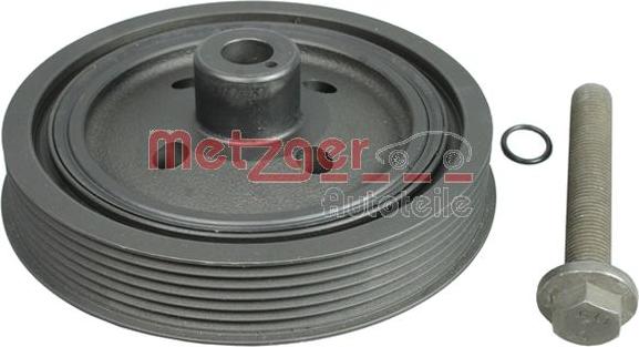 Metzger 6400060 - Ремъчна шайба, колянов вал vvparts.bg