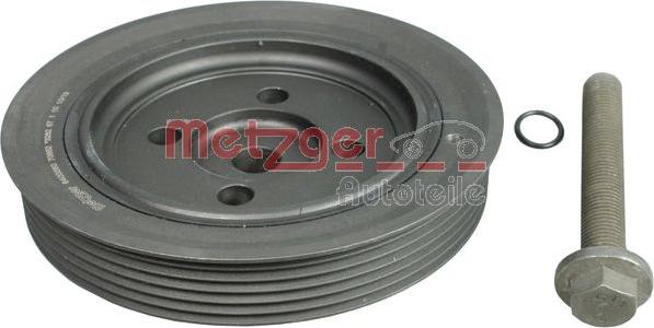 Metzger 6400060 - Ремъчна шайба, колянов вал vvparts.bg