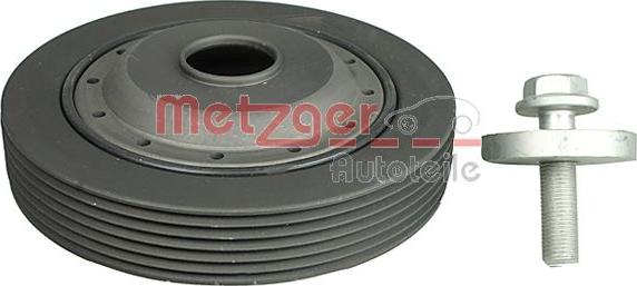 Metzger 6400009 - Ремъчна шайба, колянов вал vvparts.bg