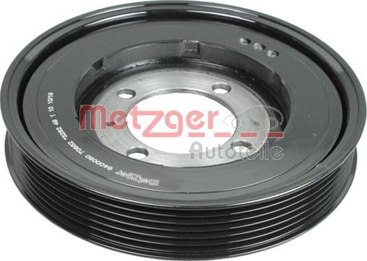 Metzger 6400080 - Ремъчна шайба, колянов вал vvparts.bg