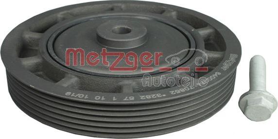 Metzger 6400074 - Ремъчна шайба, колянов вал vvparts.bg