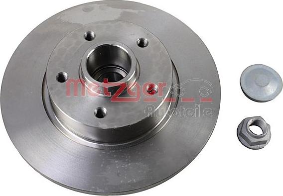 Metzger 6110775 - Спирачен диск vvparts.bg