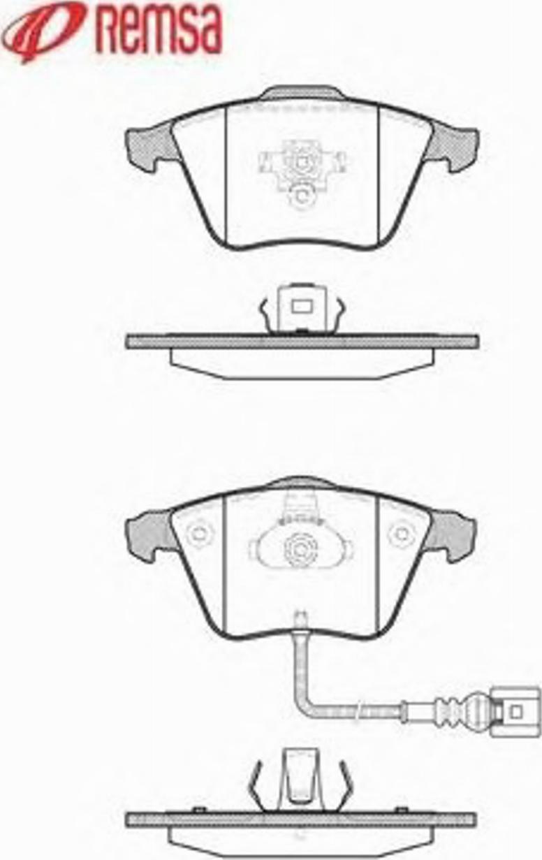 Metzger 0964.32 - Комплект спирачно феродо, дискови спирачки vvparts.bg