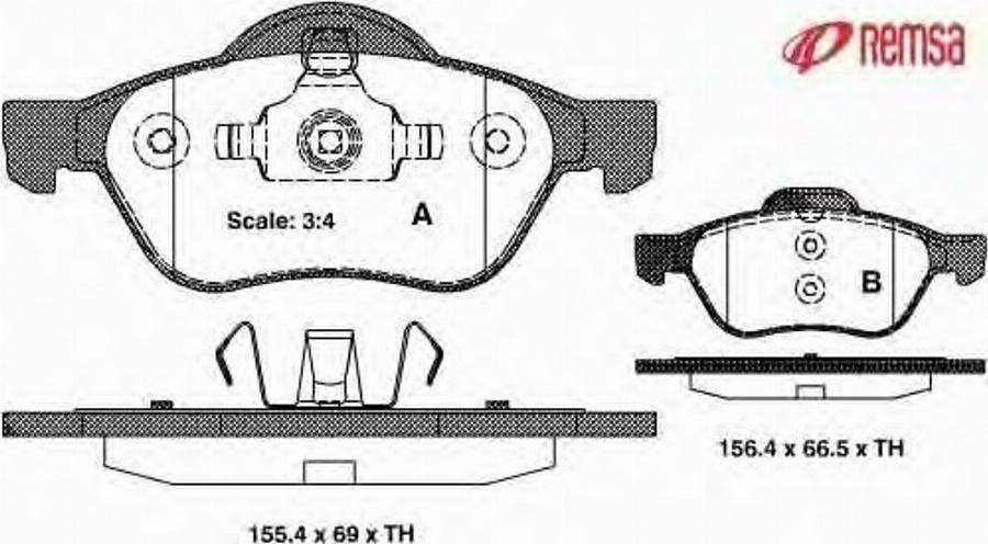 Metzger 096200 - Комплект спирачно феродо, дискови спирачки vvparts.bg