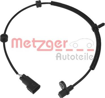 Metzger 0900023 - Датчик, обороти на колелото vvparts.bg