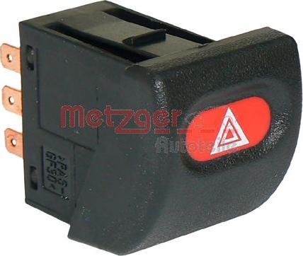 Metzger 0916006 - Ключ за аварийни мигачи vvparts.bg