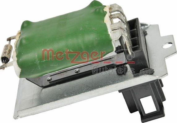 Metzger 0917161 - Съпротивление, вентилатор за вътрешно пространство vvparts.bg