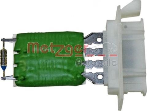 Metzger 0917320 - Съпротивление, вентилатор за вътрешно пространство vvparts.bg