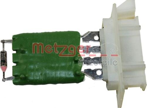Metzger 0917327 - Съпротивление, вентилатор за вътрешно пространство vvparts.bg