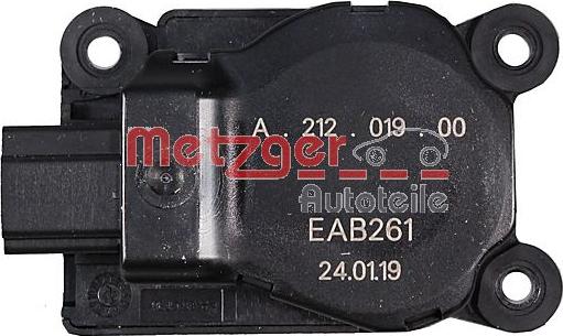 Metzger 0917721 - Регулиращ елемент, смесваща клапа vvparts.bg