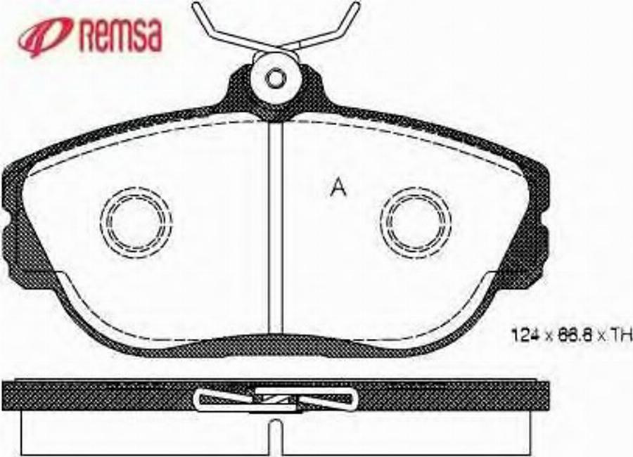 Metzger 0453.00 - Комплект спирачно феродо, дискови спирачки vvparts.bg