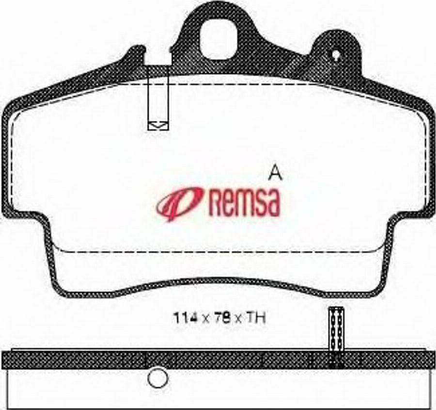 Metzger 065300 - Комплект спирачно феродо, дискови спирачки vvparts.bg