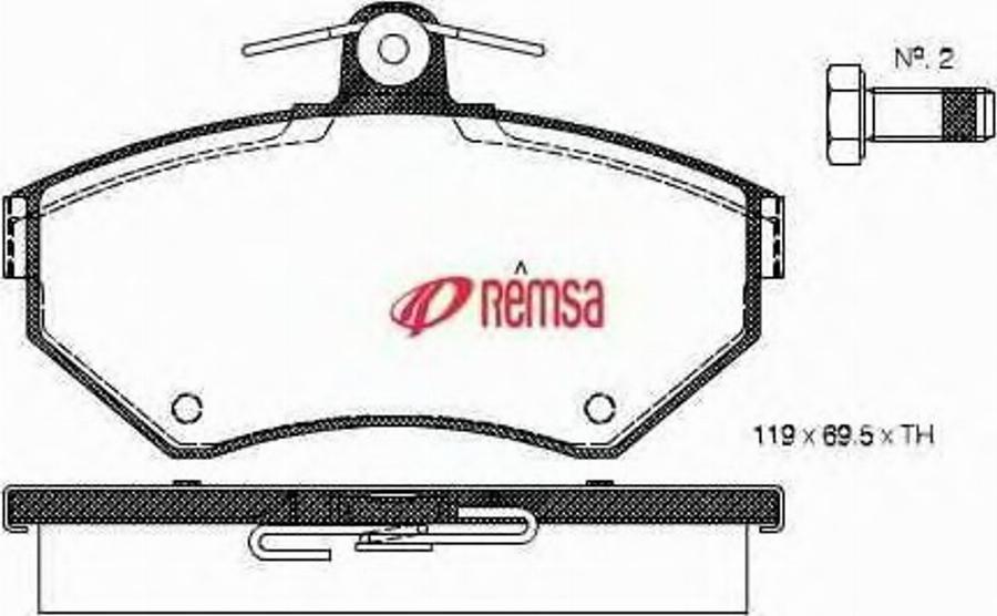 Metzger 0631.10 - Комплект спирачно феродо, дискови спирачки vvparts.bg