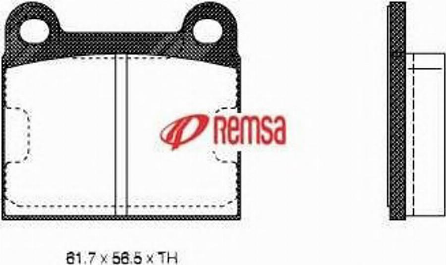 Metzger 000660 - Комплект спирачно феродо, дискови спирачки vvparts.bg