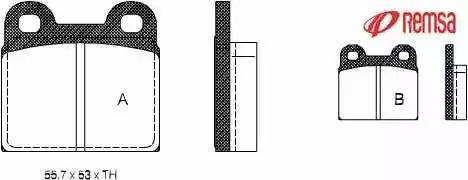 Metzger 1170691 - Комплект спирачно феродо, дискови спирачки vvparts.bg