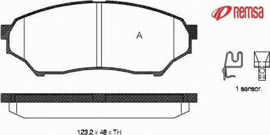 Metzger 084501 - Комплект спирачно феродо, дискови спирачки vvparts.bg