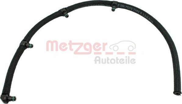 Metzger 0840004 - Маркуч, излишно гориво vvparts.bg