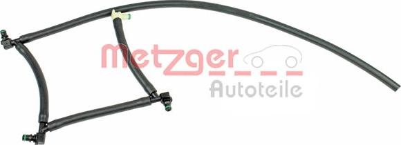 Metzger 0840028 - Маркуч, излишно гориво vvparts.bg