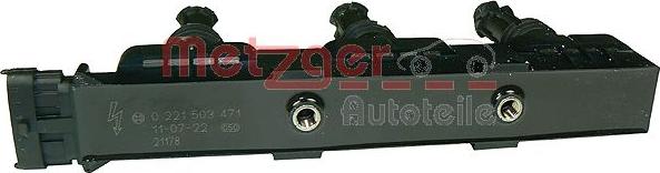 Metzger 0880155 - Запалителна бобина vvparts.bg