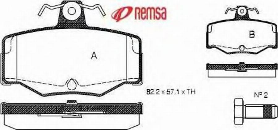 Metzger 034300 - Комплект спирачно феродо, дискови спирачки vvparts.bg