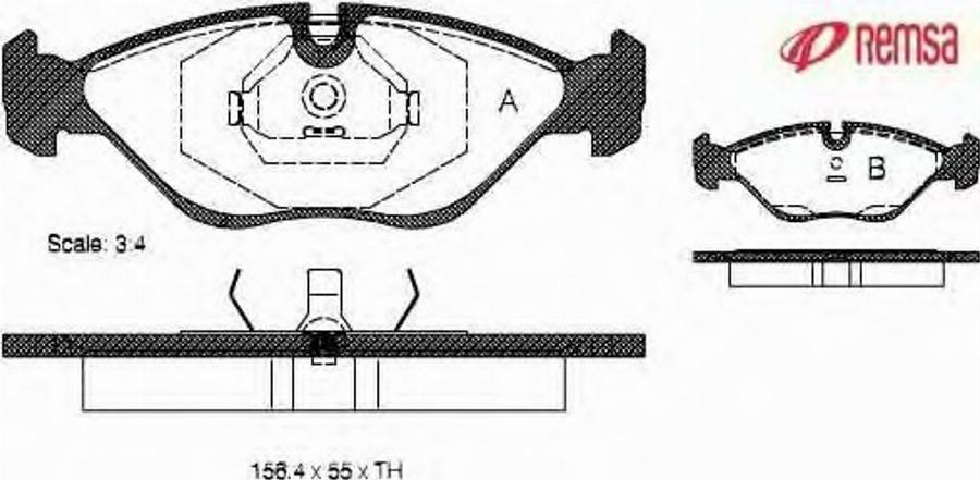 Metzger 031900 - Комплект спирачно феродо, дискови спирачки vvparts.bg