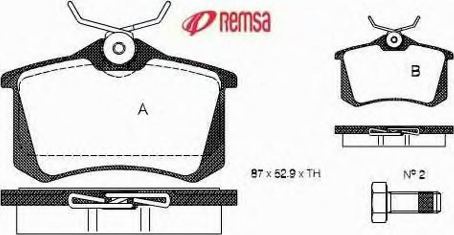 Metzger 0263.10 - Комплект спирачно феродо, дискови спирачки vvparts.bg