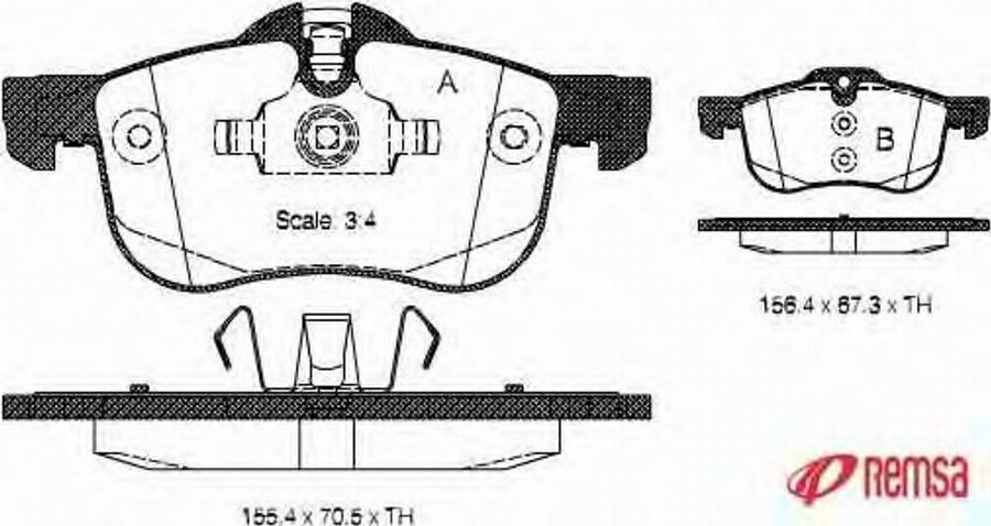 Metzger 071900 - Комплект спирачно феродо, дискови спирачки vvparts.bg