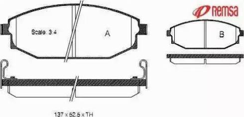 BOSCH 0 986 TB2 800 - Комплект спирачно феродо, дискови спирачки vvparts.bg