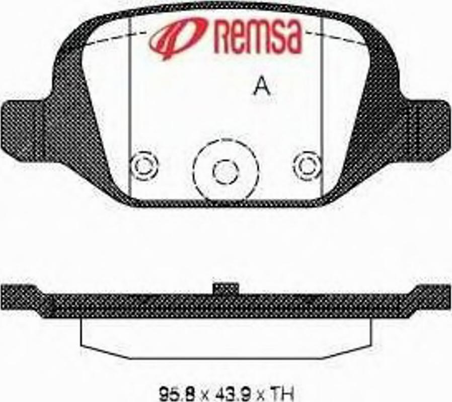 Metzger 072700 - Комплект спирачно феродо, дискови спирачки vvparts.bg