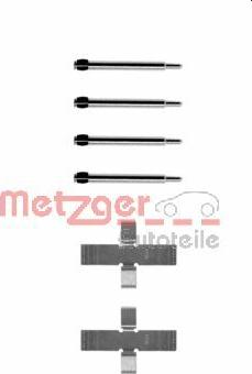Metzger 109-0903 - Комплект принадлежности, дискови накладки vvparts.bg