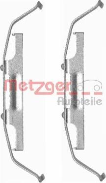 Metzger 109-1642 - Комплект принадлежности, дискови накладки vvparts.bg