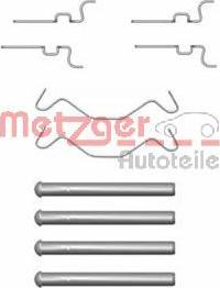 Metzger 109-1683 - Комплект принадлежности, дискови накладки vvparts.bg