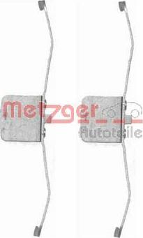 Metzger 109-1639 - Комплект принадлежности, дискови накладки vvparts.bg