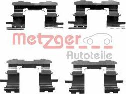 Metzger 109-1631 - Комплект принадлежности, дискови накладки vvparts.bg