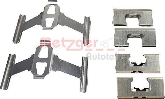 Metzger 109-1092 - Комплект принадлежности, дискови накладки vvparts.bg