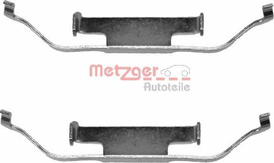 Metzger 109-1097 - Комплект принадлежности, дискови накладки vvparts.bg